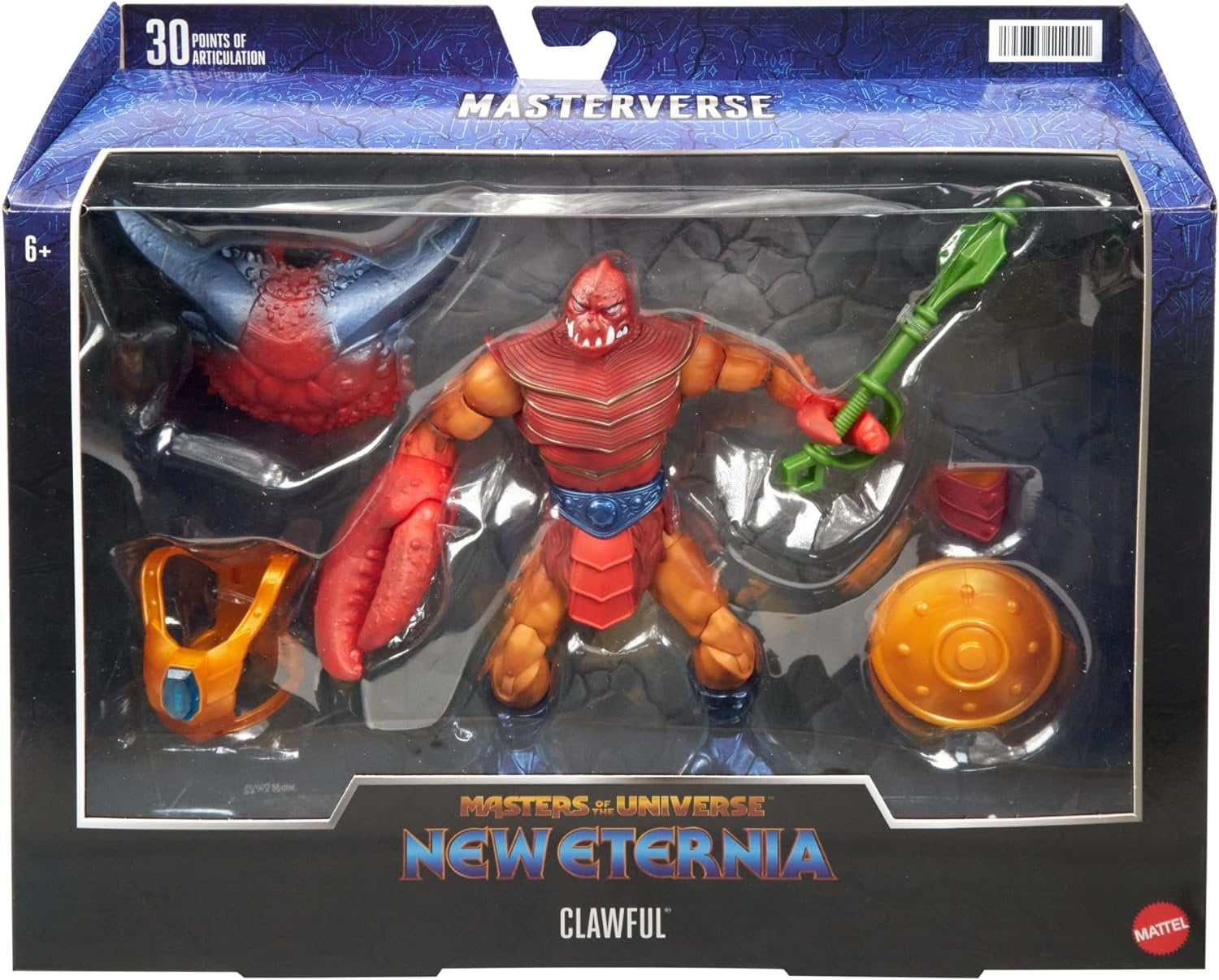 Masters of the Universe Masterverse Action Figure & Accessories, New Eternia Deluxe Clawful