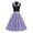 Purple, variant on Cavosen Plus Size Dresses V Neck Sleeveless Midi Evening Gowns Polka Dot Ball Dress Elegant Vintage Wedding Guest Cocktail Party Dress