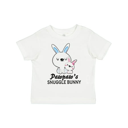 

Inktastic Pawpaws Snuggle Bunny Easter Gift Toddler Toddler Girl T-Shirt