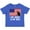 Royal Blue, variant on Inktastic Military Uncle is My Hero US Flag Boys or Girls Toddler T-Shirt