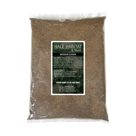 Hale Habitat & Seed Berseem Clover Food Plot Seed, 5 lbs