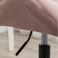 thumbnail image 3 of Eldon Diamond Tufted Adjustable Swivel Office Chair in Mauve, 3 of 14