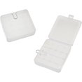thumbnail image 1 of HUGFEGWE 2 x 18650 Battery Storage Case Holder Organizer Box Transparent 2Pcs U2536-18140, 1 of 7