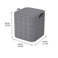 thumbnail image 2 of Ohufall Large Capacity Portable Clothes Quilts Storage Bags Baskets For Moving Packaging With Closet Storage Organizer Clothes Storage, 2 of 2