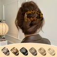 thumbnail image 6 of 6 Pcs Flat Hair Clip, Hair Claw Clips Women, Curved Design Strong Hold Claw Clips for Thick Thin Fine Hair for Women and Girls, 6 of 7