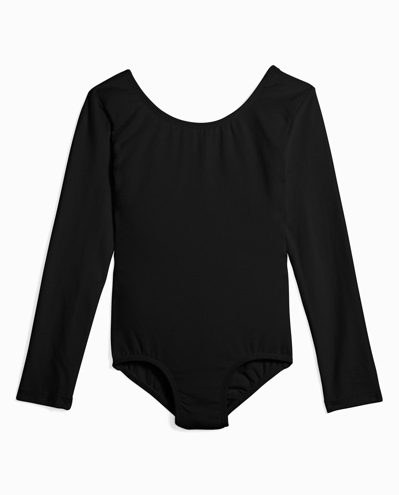 Danskin Danskin Girl s Long Sleeve Cotton Ballet Leotard Sizes 4 16