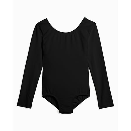 UPC 043475400746 product image for Danskin Girl's Long Sleeve Cotton Ballet Leotard, Sizes 4-16 | upcitemdb.com