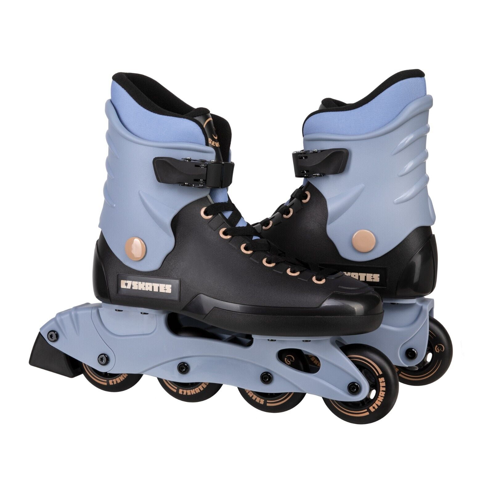 C7skates Nightshade Nostalgic Adult Inline Skates For Women and Adult, Size 12