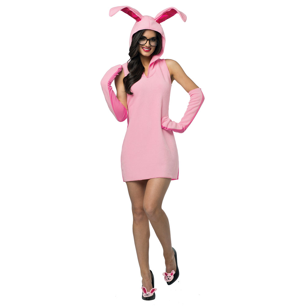 Christmas Story Bunny Dress Adult Halloween Costume - Walmart.com - Walmart.com