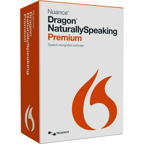 K689A-K00-13.0 Dragon NaturallySpeaking v.13.0 Premium - Version Upgrade - 1 User - Voice Recognition - DVD-ROM - PC - English