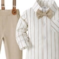 thumbnail image 4 of 24Months Toddler Boy Girl Fall Winter 2Pcs Outfit Long Sleeve Hooded Pullover Drawstring Pants Set Fall Winter Set 6-12 Months 12-24 Months 2T 3T 4T 5T 6T 7T 8T 9T Children,Beige, 4 of 4