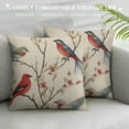 thumbnail image 3 of COMIO Pillow Case Bird Pattern Double Sided Decorative Cushion Cover for Sofa Bed Chair Car, 3 of 5