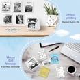 thumbnail image 5 of Mini Portable Thermal Printer, BT Wireless Bluetooth Instant Inkless Printer with 6 Paper Rolls, Printer for Photos Label List, 5 of 5