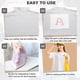 thumbnail image 4 of Parches de letras planchados Uxcell, 9 piezas de 2"/5cm, parches de aplique bordados de letra P para ropa, vestidos, calcetines, jeans, gorras, accesorios de bricolaje (Rojo), 4 of 6