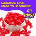 thumbnail image 2 of Snack Crackle Shop Cinnamon Hard Candy Spicy Discs Bulk Bag Wrapped, 1 Pound, 2 of 5