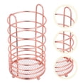 thumbnail image 3 of Utensil Holder Kitchen Rack Cutlery Organizer Cooking Storage Stand Caddy Countertop Drying Basket Silverware Metal, 3 of 7