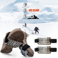 thumbnail image 3 of 26 Dientes Nieve Hielo Al Aire Libre Escalada Zapatos Picos Antideslizantes Crampones, 3 of 5