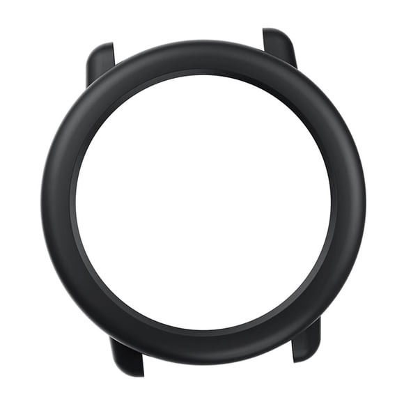 Miulika For Watch,New Watch Screen Case Cover Protective Shell - Black, 4.8X4.8X1.5cm