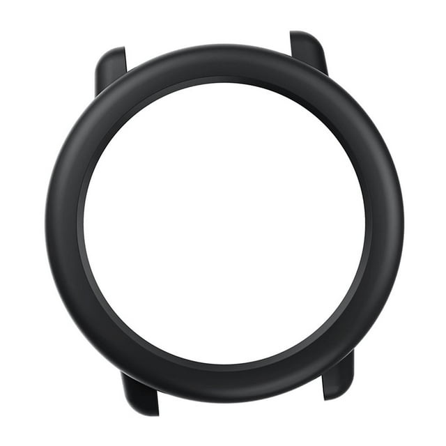 funtasica For Watch,New Watch Screen Case Cover Protective Shell - Black, 4.8X4.8X1.5cm