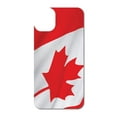 thumbnail image 3 of DistinctInk Custom SKIN / DECAL compatible with OtterBox Symmetry for iPhone 11 Pro MAX (6.5" Screen) - Red White Canadian Flag Canada - Show Your Love of Canada, 3 of 5