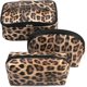 thumbnail image 1 of Neceser de maquillaje YONGSHENG diseño leopardo paquete de 3, 1 of 5