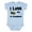 AE-Light Blue, variant on Grandkids Visit Grandma Honey Bee Boys or Girls Baby Bodysuit