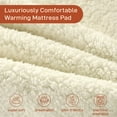 thumbnail image 6 of SOHTOPHO Heated Mattresstoppers King, Heated Blanket, Ivroy, 78" x 80", Electric Mattress toppers, Heated Mattress, Bed Warmer, Bed Heater, Electric Blanket, Heated Mattress Cover, 6 of 7