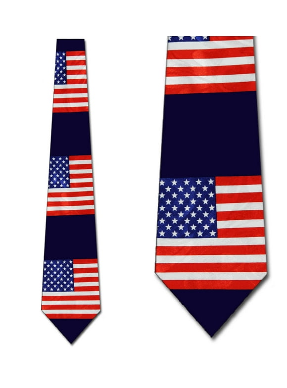 patriotic tie clips