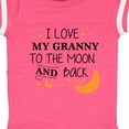 thumbnail image 4 of Inktastic I Love My Granny to the Moon and Back Boys or Girls Baby Bodysuit, 4 of 5