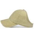 thumbnail image 3 of Qarigey Gorra de béisbol para mujer, gorra deportiva con cola de caballo, primavera otoño, poliéster, transpirable, para exteriores, Type3 NO3, 3 of 6