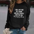 thumbnail image 2 of Vedolay Womens Sweatshirts Hoodies for Women 2023 Oversized Hoodies Long Sleeve Shirts Pullover Fall Clothes with Pockets,Black XXL, 2 of 4