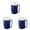 blue 3PCS, variant on Blue Travel Coffee Cup Thermal Cup Durable Container With Cover 12 OZ