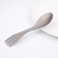 thumbnail image 3 of BE-TOOL Lightweight Dual-Use Spoon Fork for Soups Noodles Salads Yogurt Portable Camping Lunch Meal Picnic Tool, 3 of 6