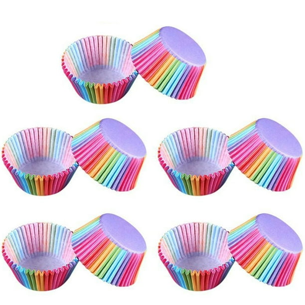 ROBOTGXG Cupcake Liner Mini Muffin Paper Liner Mini Paper Bake Cup