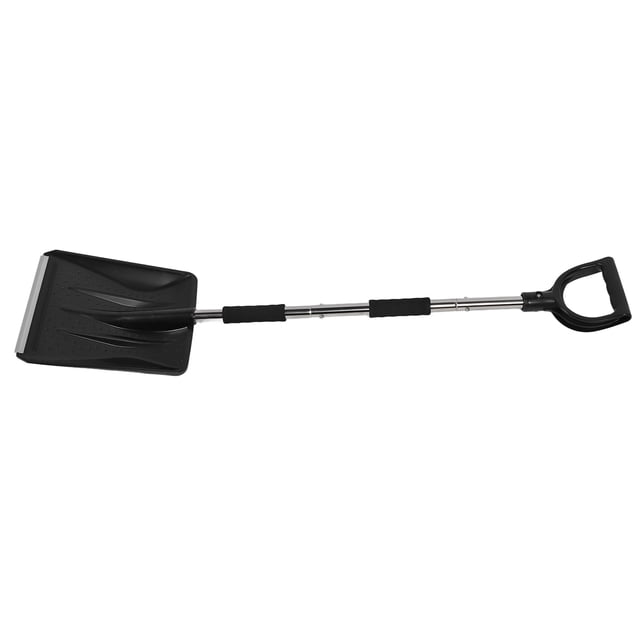 Portable Snow Shovel For Driveway: 3 In 1 Design, Durable Stainless Steel, Lightweight, Easy To Install, Efficient Snow Clearing With Brush Head