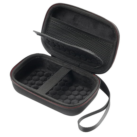 Peggybuy For ANBERNIC RG40 XX V Handheld Game Console Storage Bag Game Accessory (Black)