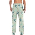 thumbnail image 2 of HPINK-T Abstract Wave Seamless Pajama Pants Mens Lounge Pants Lightweight Men Pajama Bottoms with Drawstring Pockets, 2 of 13