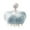 Blue, variant on TFYZYY Shampoo Massage BrushScalp Massager for Hair WashingSoft and Hard Silicone BristlesPortable Head Massager ToolEco-Friendly Design for Stress Relief and Clean Scalp