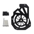 thumbnail image 2 of Protector de radiador premium para motocicleta Honda PCX 160 Negro, 2 of 9