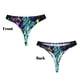 thumbnail image 3 of Balery New York City Tangas de Algodón para Mujer con Estampado – Ropa Interior Sexy, Transpirable, G-string-Small, 3 of 6