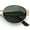 Gold - Green, variant on Classic 90s Oval Metal Rim Thick Mid Temple Fashion Sunglasses All Black