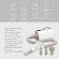 thumbnail image 5 of Dog Hair Dryer Blower for Grooming - Professional High Velocity 4.5HP Blow Dryer for Dogs - Pet Dryer Adjustable Heat Low Noise Quiet Air Flow, 5 of 10