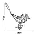 thumbnail image 4 of Wdftyju Miniaturas de pájaros de hierro forjado, figuritas de escritorio simples, adornos para el hogar, decoración artesanal Wdftyju 3br0lf4fx9hs8cw7D02, 4 of 4