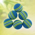 thumbnail image 6 of Worgeous practice golf balls for garden Foam Ball Blue Golf Training Aid Indoor Training 8Pcs, 6 of 8