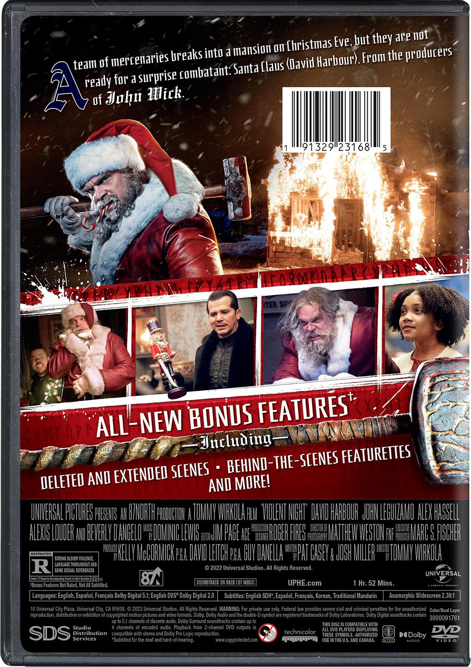 Violent Night (DVD), Action, Universal