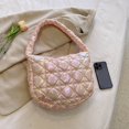 thumbnail image 4 of Sac de Déplacement pour Femmes Coloré Matelassé Sacs à Main de Designer pour Dame Sacs Hobo à Main, 4 of 9