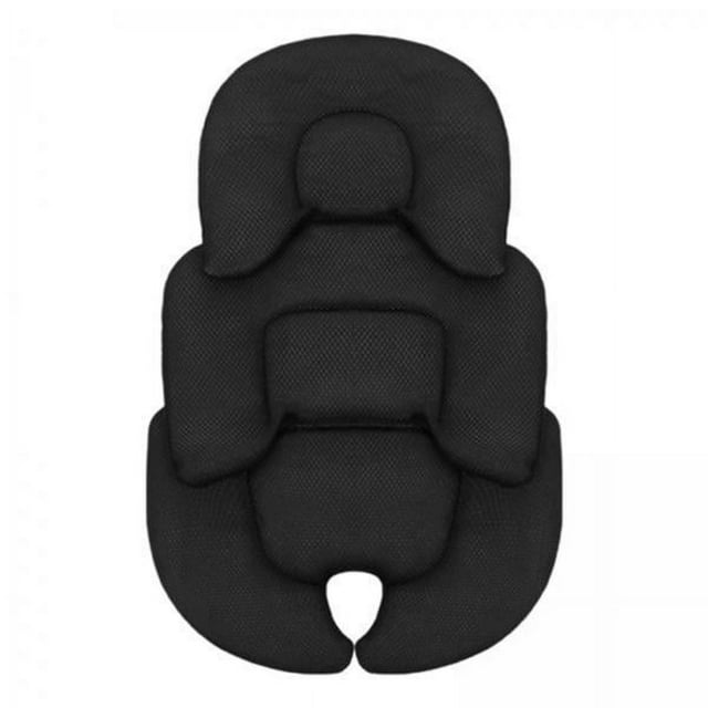2x Cojín para coche de bebé, almohada de apoyo para la cabeza y el cuerpo, suave para coche de bebé, coche