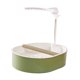 thumbnail image 3 of Bañera de ducha para loros de material PP con volumen de agua ajustable para baño de aves en jaula U Design Blanco, 3 of 9