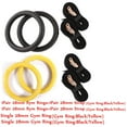 thumbnail image 4 of Portable Sport Exercise Birch Home Fitness Wooden Gymnastic Rings Training Strength with Straps 6, 4 of 8