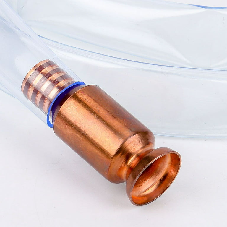 Gustave Shaker Siphon Hose 5ft Multi-Purpose Super Easy Siphon Pump for  Gasoline/Fuel/Water Transfer, with Copper Head 1/2 Valve 